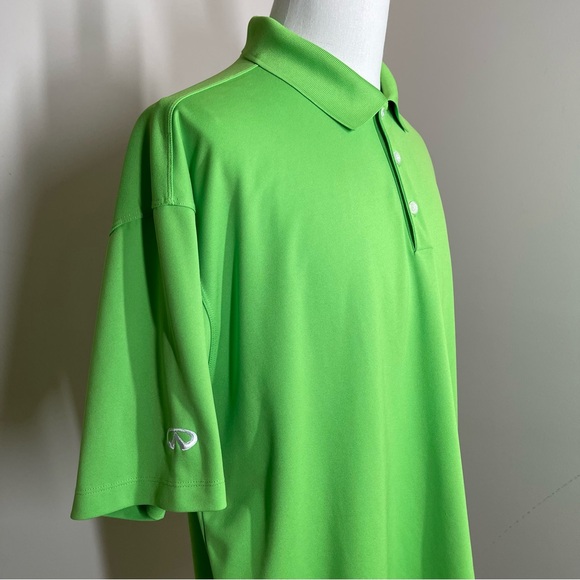 Nike Other - Infiniti Nike Golf Men’s- XXL -Micro Pique Lightweight Grass Green Polo Shirt
